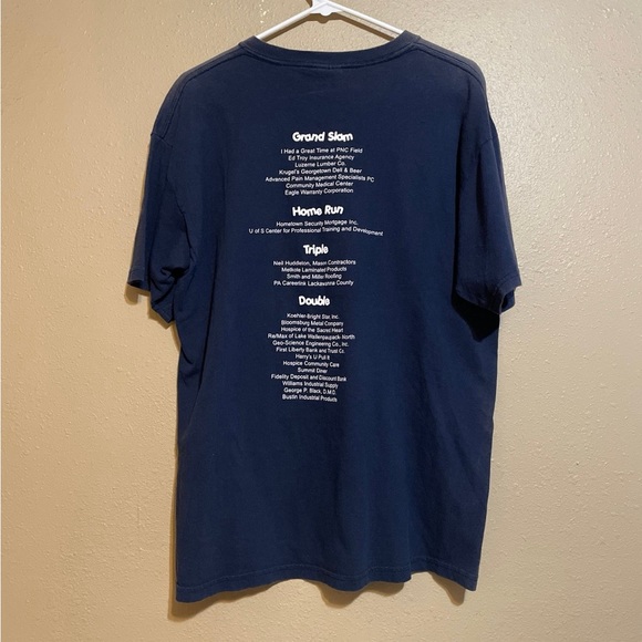 Y2K Kids Day Out New York Yankees Graphic Navy Blue T-Shirt Adult L - Picture 4 of 9